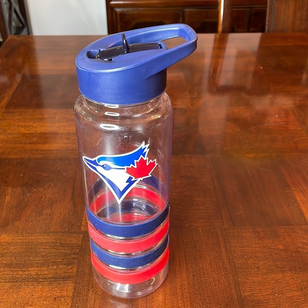 Toronto Blue Jays Baseball Collectible Plastic Water Bottle 36 oz.
